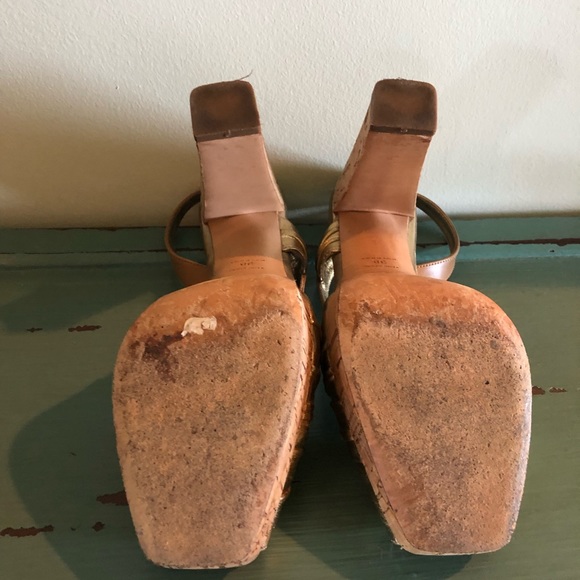 Prada gold sandals size 38 - Picture 3 of 7